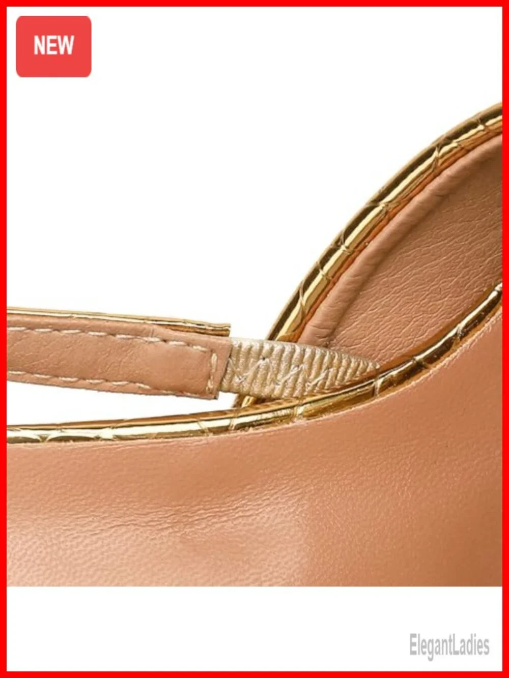 Slingback Block Heels 3.5 Inch Pointed Toe with Arch Support Comfortable Slip